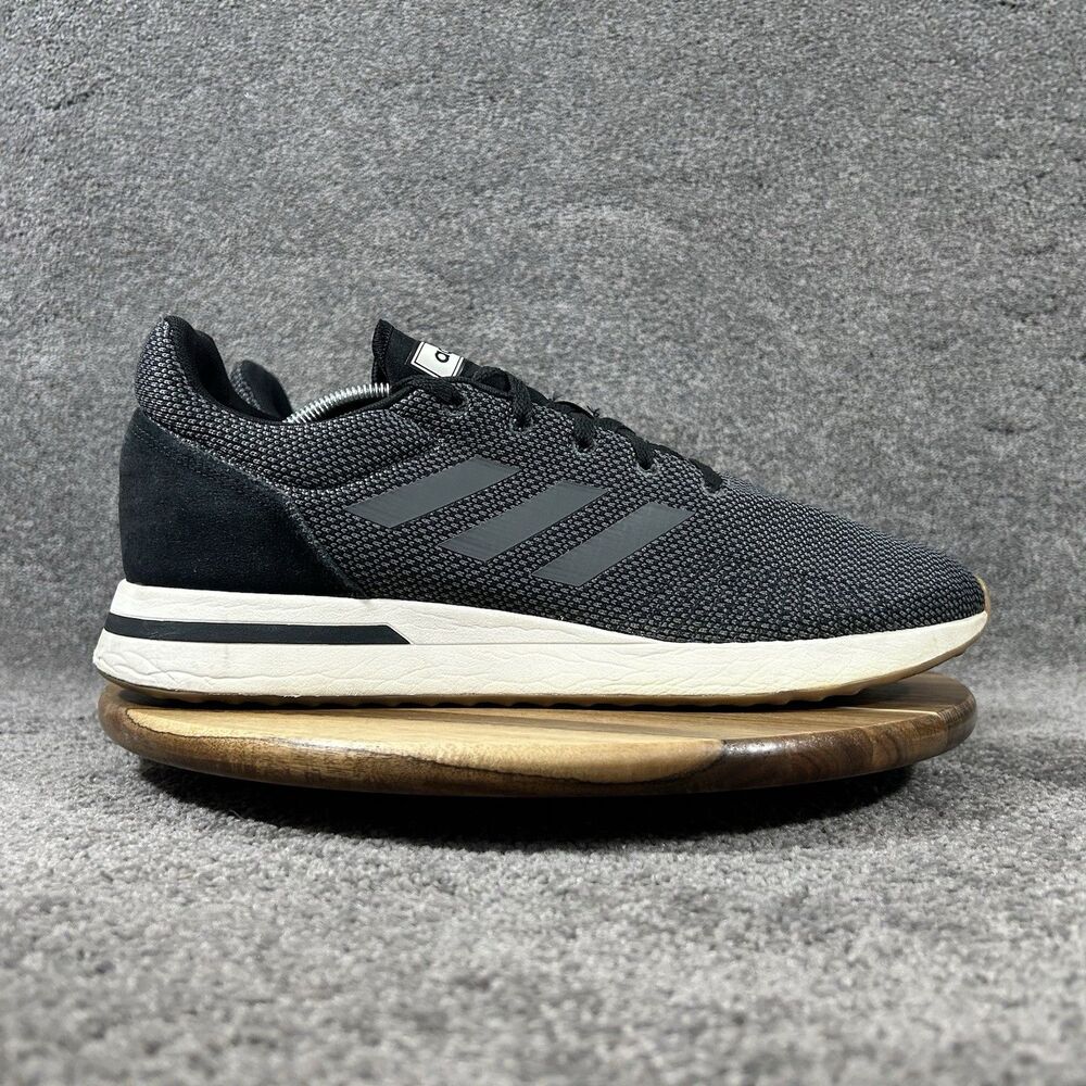 Adidas Run 70s B96558 Men’s Size 13 Gray Carbon Mesh Athletic Running Shoes Used